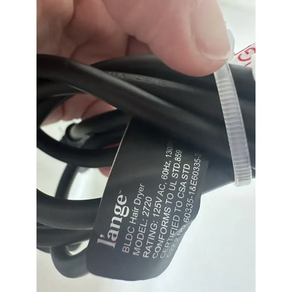 Lange Hair Axia HaloRing Dryer Blush 4 Heat **** Parts Blows Cold Will Not Heat